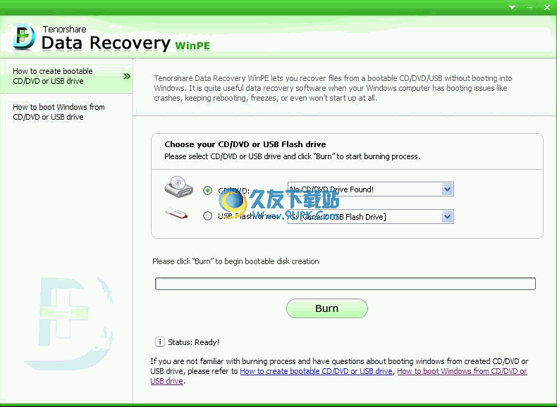 Tenorshare Data Recovery WinPE(PE系统数据恢复软件)