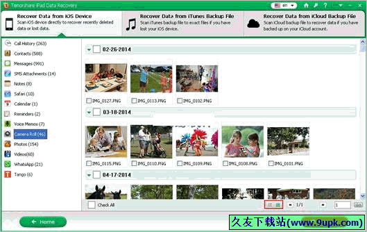 Tenorshare iPad Data Recovery 免安装特别版[iPad数据恢复软件]