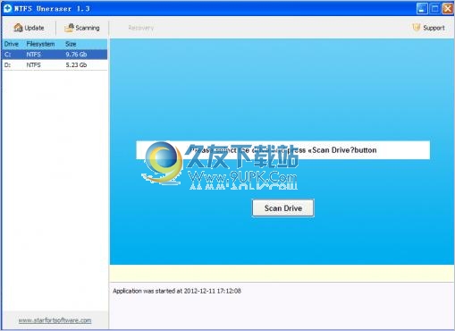 NTFS Uneraser 英文版截图1