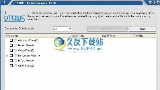Toolwiz FileRecovery下载英文版_新加坡文件恢复工具