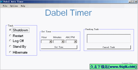 Dabel Auto Timer 免安装版[电脑定时关机软件]