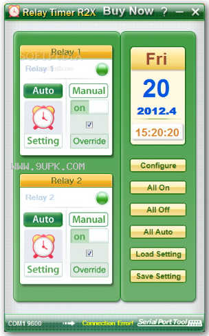 Relay Timer RX