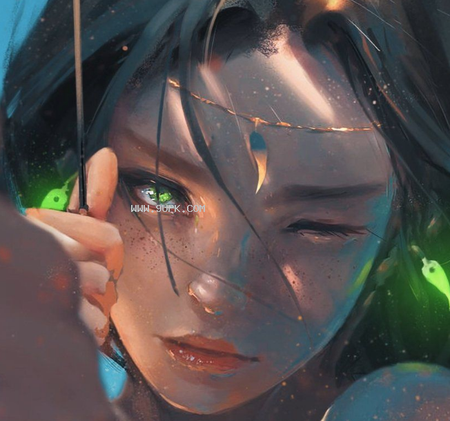 wallpaper engine鬼刃Aeolion-WLOP动态壁纸