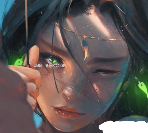 wallpaper engine鬼刀风铃wlop插画动态壁纸