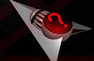 红色太空飞船鼠标指针 完整版