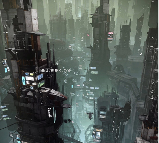 Wallpaper Engine星际公民区阁楼景观壁纸