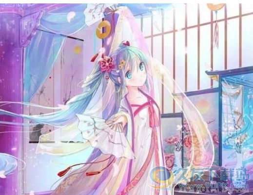 Wallpaper Engine Miku落樱起舞动态壁纸 高清版