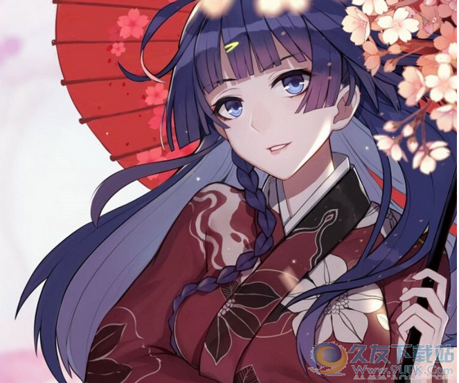 Wallpaper Engine雷电芽衣和服樱花动态壁纸 高清版