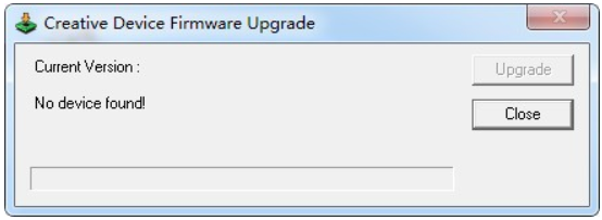 Creative Device Firmware Upgrade截图1