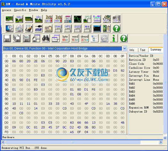 RW-Everything下载英文免安装版[硬件信息读取器]