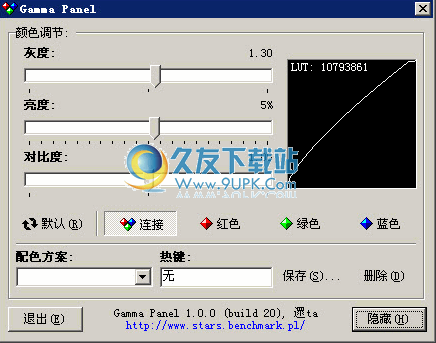 显示器增亮下载中文免安装版[显卡加亮器]截图1
