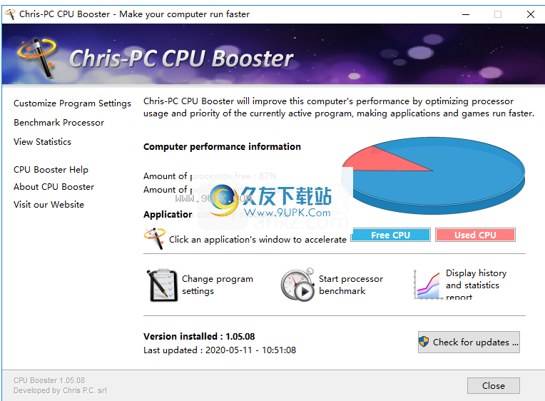 Chris-PC CPU Booster