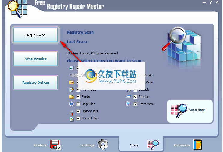Free Registry Repair Master