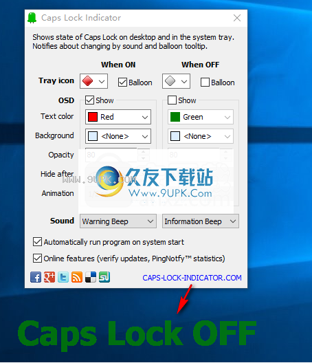 CapsLockIndicator