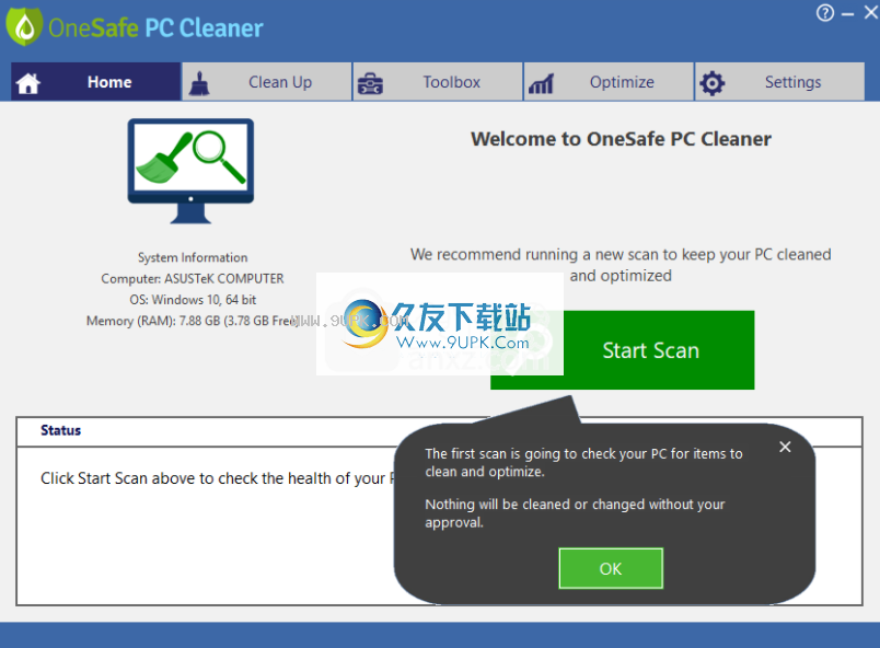 OneSafe PC Cleaner