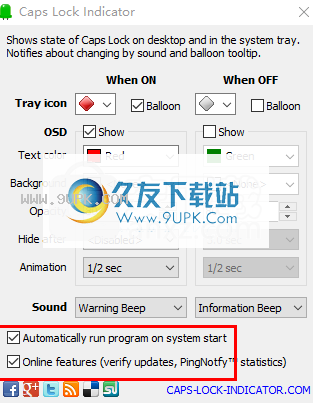 Caps Lock Indicator