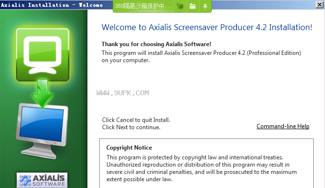AxialisScreenSaverProducer