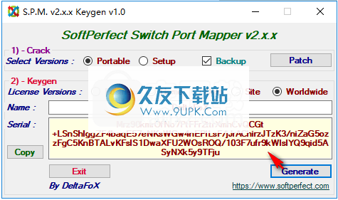 SoftPerfectSwitchPortMapper