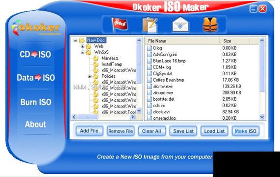 Okoker ISO Maker