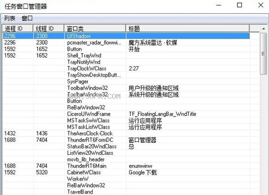 任务窗口管理器