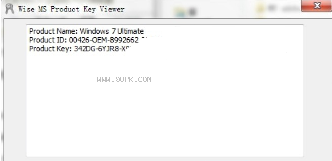 wise ms product key viewer