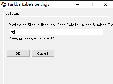 Taskbar Labels