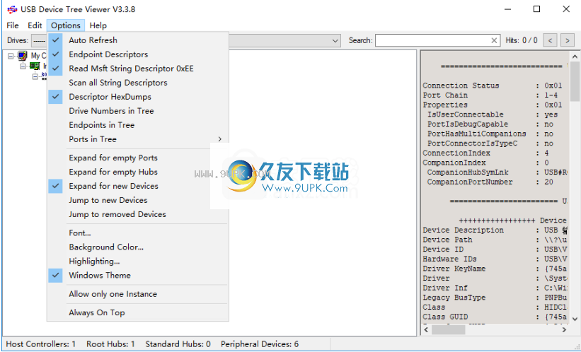 USBDeviceTreeViewer