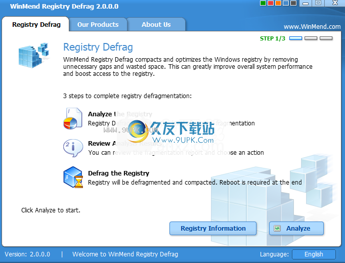WinMendRegistryDefrag