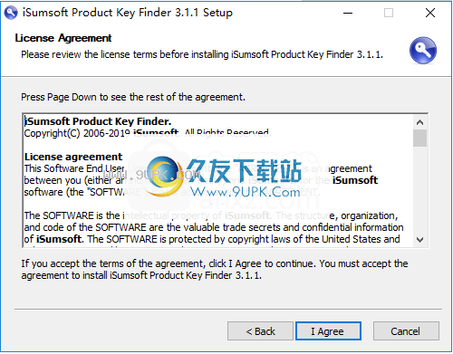 iSumsoftProductKeyFinder