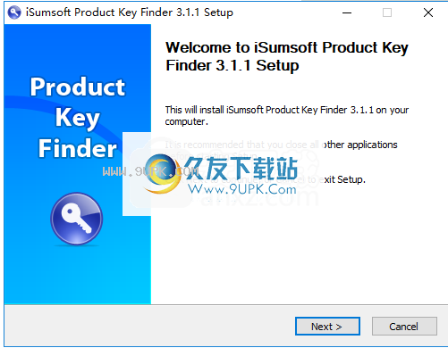 iSumsoftProductKeyFinder