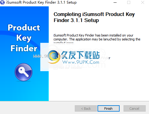 iSumsoftProductKeyFinder