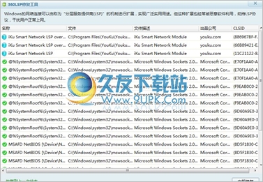 LSP修复工具 中文免安装版