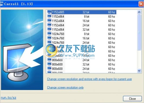 Carroll 英文版[显示器分辨率切换器]