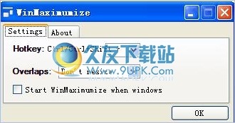 WinMaximumize 免安装版_窗口大小调整软件