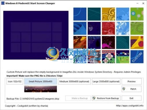 Windows Start Screen Customizer