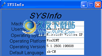 SYSInfo下载v_详细系统信息查看软件