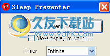 Sleep Preventer下载英文免安装版_防止电脑进入休眠状态