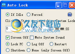 Auto Lock下载免安装版_电脑自动锁定