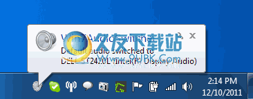 WinAudioSwitcher下载英文免安装版_液晶电视和笔记本自动切换扬声器