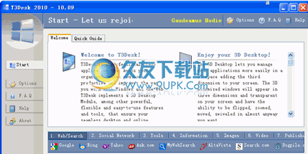 TDesk 英文免安装版_应用程序缩小窗口