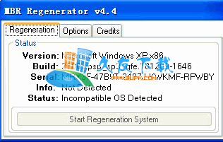 【MBR系统引导激活程序】MBR Regenerator下载英文版
