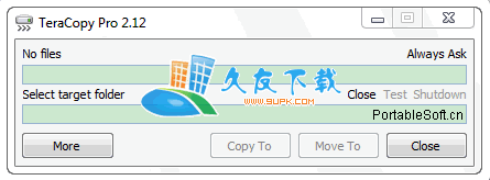 TeraCopy Pro 英文便携版下载,文件复制移动工具