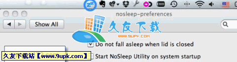 NoSleep 英文[电脑休眠禁止工具]