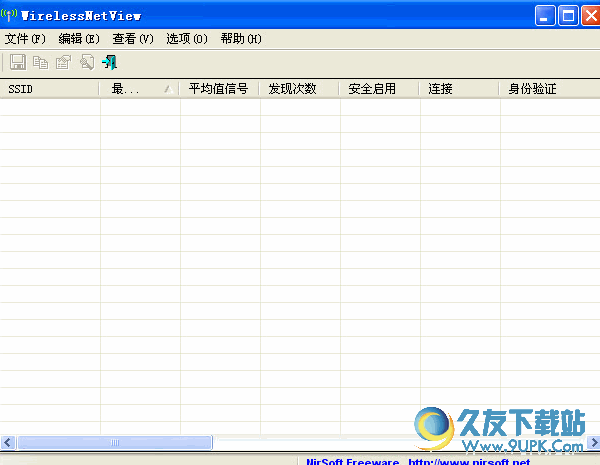 WirelessNetView 中文[监视无线网络工具]