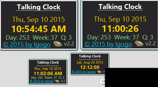 TalkingClock