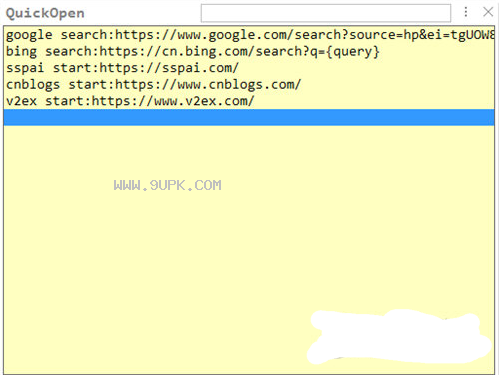 QuickOpen截图1