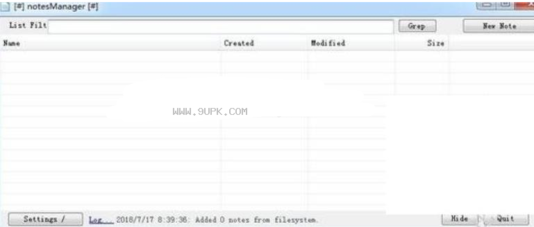 NotesManager截图1