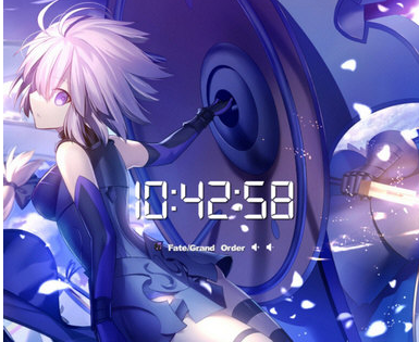 Wallpaper Engine FGO音乐时钟动态壁纸 最新