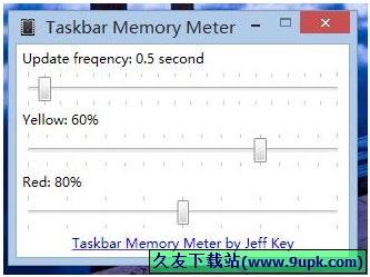 Taskbar Meters 免安装版[任务栏资源占用显示器]