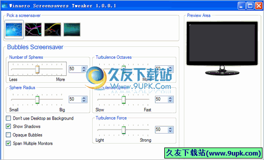 Winaero Screensavers Tweaker d免安装版[屏保设置管理器]